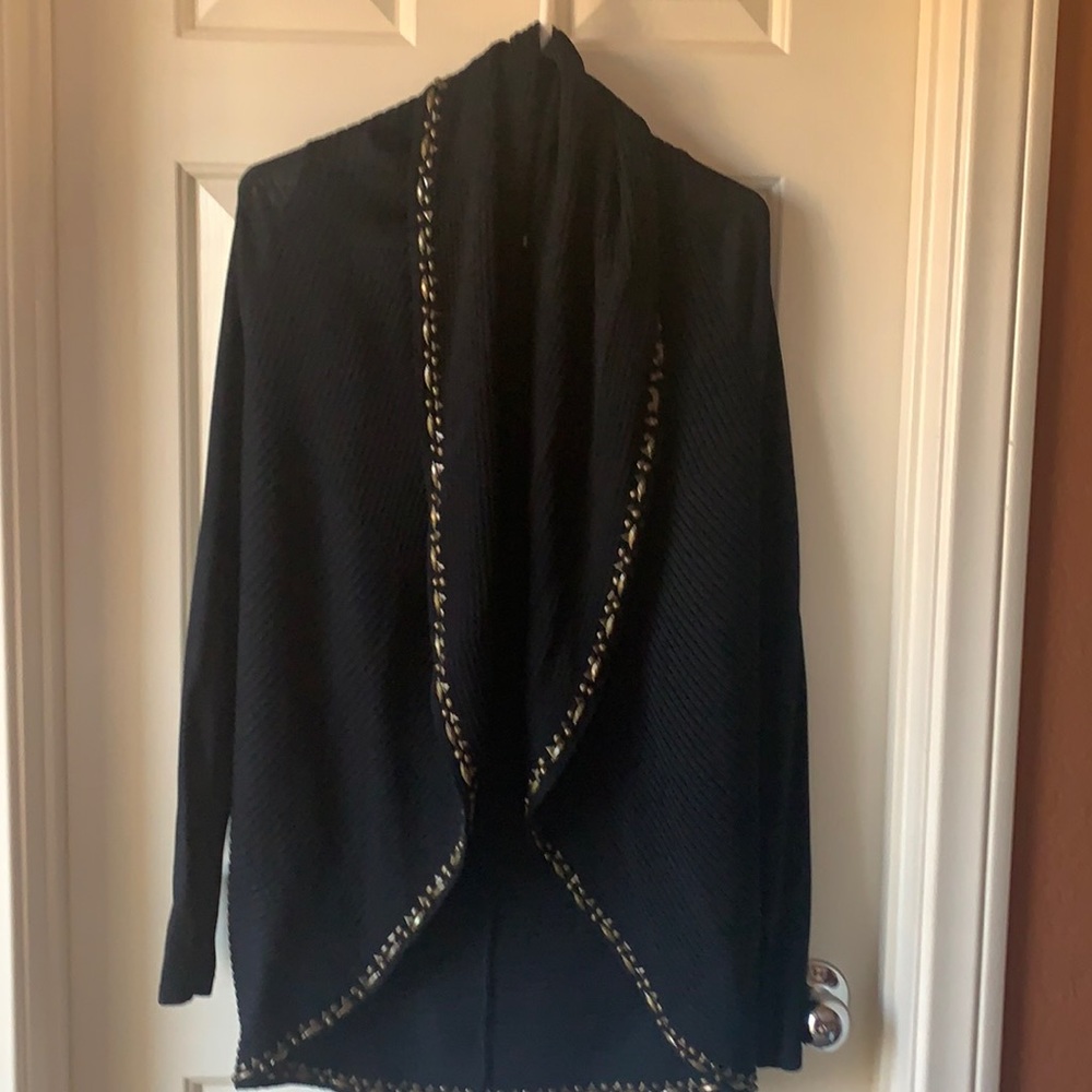 Back Knit Cardigan